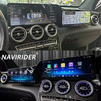 Écran double 24,6 pouces Android Auto Carplay pour Mercedes Benz GLC Classe C W205 X253 C180 C200 C300 2015-2022 GPS Navi Head Unit
