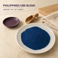 Poudre de pré-mélange d'Ube philippin de qualité alimentaire en gros, pré-mélange composé d'igname violette pour la production de boissons et de desserts