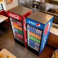 Réfrigérateur de vitrine commercial sur mesure de 500 L, réfrigérateur à bière, porte en verre, refroidisseur de boissons énergisantes