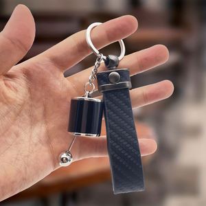 Custom LOGO Metal Can Be <b>Pushed</b> <b>Car</b> Shifter Gear Gearbox Keychain for Creative Fidget Toy Decorative Accessory Pendant Gift - Product Image 5