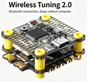 Torre de Control de Vuelo F405 V5 de 32 bits, Giroscopio ICM-42688, ESC de 55A con Firmware OX32, Blackbox Inalámbrica de 16MB, Stack 10P para Drones de Carreras FPV - Product Image 4