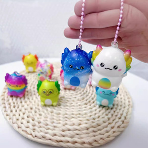 Jincan Nouveauté Lapin Pomme de Terre Décompression à Modeler Musical, Emballage Boîte PVC, Décoration Sac à Dos, Jouet Mignon à Rebond Lent, Petit Jouet - Product Image 5