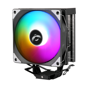 Enfriador de Aire para CPU QiuzAim Tower 4/6 Heat Pipe, Ventilador de Refrigeración PWM de Alto Volumen de Aire de 120 mm, Compatible con Plataformas LGA1700 X79 2011 1150 <span class=keywords><strong>I5</strong></span> I7 - Product Image 5