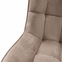 Chaise à dossier en forme de cuillère, service de conception personnalisée ODM pour les marques de meubles recherchant de nouvelles collections de chaises de salle à manger