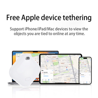 Mini Rastreador GPS Inteligente, Localizador de Llaves, Compatible con AirTag, para Personas Mayores, Mascotas, Niños, Dispositivo de Rastreo GPS para Apple iOS, para iPhone