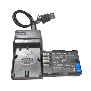 เครื่องชาร์จ USB แบบ DMW-BLF19สำหรับ <span class=keywords><strong>LUMIX</strong></span> DMC-GH3 <span class=keywords><strong>GH4</strong></span>กล้อง DMC-<span class=keywords><strong>GH4</strong></span>ประเภทไฟฟ้า - Product Image 1