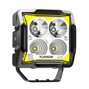 PL2410G2W 50W Projecteur de travail LED tout-terrain 4 pouces avec connexion DT, télécommande, IP65, éclairage automobile en aluminium - Product Image 1