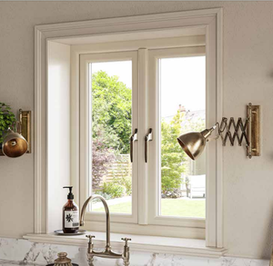 Ventana Abatible de <span class=keywords><strong>PVC</strong></span> Moderna, Horizontal, de Acero Inoxidable, Personalizada, Estándar, de Alta Calidad, Resistente a Huracanes, con Doble Vidrio Templado - Product Image 1