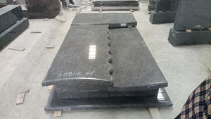 Fournisseurs professionnels de pierres tombales en granit bleu de Style roumanie - Product Image 5