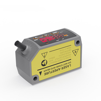 Capteur de déplacement analogique RS485 AKUSENSE MLD25-50PV PNP, plage 35-65 mm, réponse rapide 30 µm, laser rouge 655 nm, triangulation, IP67