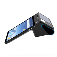 Máquina Procesadora de Pagos, Dispositivo POS Android 14 Móvil con Pantalla Táctil de 8 Pulgadas, 4G, Lector de Códigos de Barras, Sistema de Punto de Venta Portátil