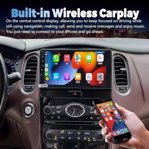 สำหรับ Infiniti QX50 EX25 ปี 2008-2016 วิทยุติดรถยนต์ Android 15 รองรับ CarPlay ระบบนำทาง GPS เครื่องเสียงติดรถยนต์ มัลติมีเดีย เครื่องเล่นวิดีโอ หน้าจอ HeadUnit - Product Image 2