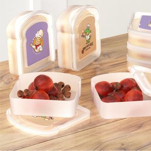 Boîte à sandwich portable en plastique <span class=keywords><strong>de</strong></span> qualité alimentaire, transparente, mignonne, pour la <span class=keywords><strong>conservation</strong></span> <span class=keywords><strong>de</strong></span> la fraîcheur, idéale pour le déjeuner (vente en gros) - Product Image 4
