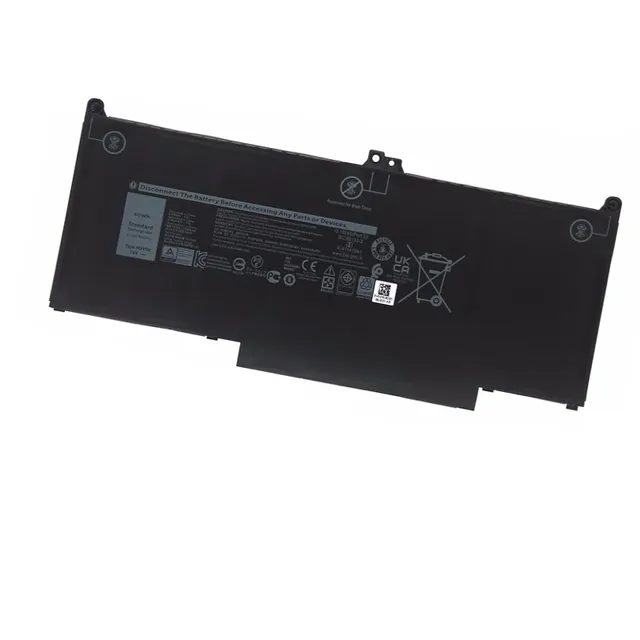 New MXV9V Laptop Battery for Dell Latitude 7300 7400 5300 5310 5300 5310 2-in-1 Series 5VC2M 05VC2M 829MX 0829MX 7.6V 60WH MXV9V