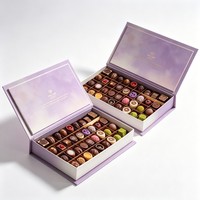 Boîte cadeau de luxe personnalisée pour Baklava et dattes du Moyen-Orient, emballage chocolaté pour dattes fourrées, noix et fruits secs