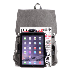 Custom Casual Sport <b>Backpack</b> Men Travel Outdoor <b>Canvas</b> Mochilas Custom Rucksack Teen <b>Backpack</b> - Product Image 4