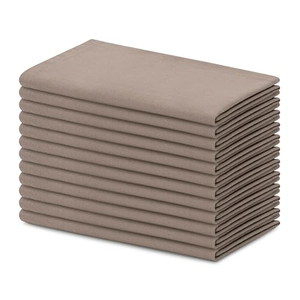 Serviettes de table brodées de feuilles, style naturel, décoration de table pour banquet, hôtel, fête à domicile - Product Image 1