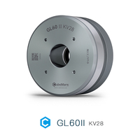 Motor de cardán sin escobillas GL60 II con eje hueco de 20 mm FOC IP para radar autónomo