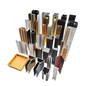 Profils <span class=keywords><strong>en</strong></span> alliage d'<span class=keywords><strong>aluminium</strong></span> anodisé et thermolaqué 6063 T5 pour la décoration intérieure - Product Image 1