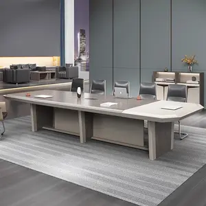 Office Furniture 12 Person Luxury Board Meeting Room Conference Table