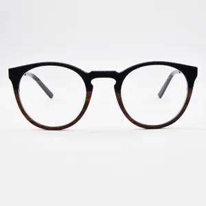 Lunettes optiques de luxe en Fiber de carbone pour hommes, lunettes de lecture à cadre en bois, lunettes bloquant la lumière bleue, lunettes optiques de rivière, 2022