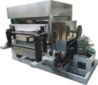 Ligne de production automatique de plateaux à œufs en métal pour séchage au four