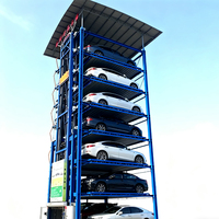 Sistema de Estacionamiento de Autos Inteligente de Múltiples Niveles con Elevación y Deslizamiento, Equipo de Estacionamiento Innovador, Elevadores de Autos para Garaje Doméstico, Fácil de Usar