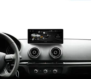 Pemutar Multimedia Mobil Sistem Android 11 untuk Audi Q3 2013-2019 WIFI 4G SIM BT IPS Layar Sentuh Google GPS Navi Stereo Carplay