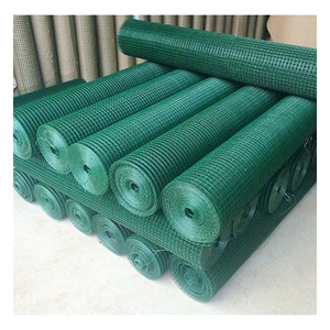 PVC tráng 1/2x1/2 inch mạ kẽm hàn dây lưới CuộN chim thỏ lồng dây lưới hàng rào giá - Product Image 1