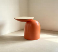 Modern Round Coffee <b>Table</b> <b>Small</b> Marble Side <b>Table</b> Pedestal Accent <b>Table</b> for Living Room Hotel - Product Image 1