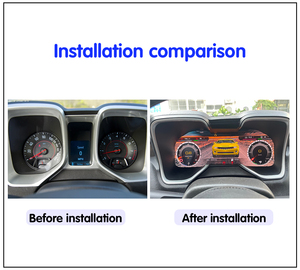Panel de Instrumentos Digital para Coche de 12.3'' para Chevrolet Camaro 2010-2015, Velocímetro de Tablero LCD, Cabina <span class=keywords><strong>Virtual</strong></span> y Medidores Multimedia - Product Image 2