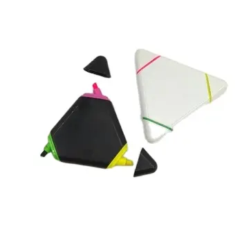 Hadiah Promosi pena highlighter segitiga tiga dalam 1