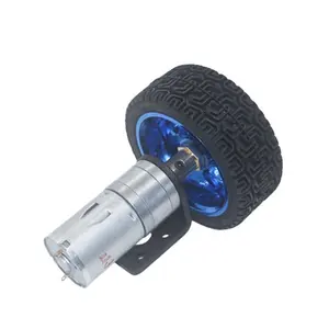 Balance car Intelligent car DC Gear Motor 65mm Wheel with Holder and Coupling DH-25GA370