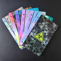 FONLYU 190*120mm Películas traseras 3D con relieve láser para teléfonos, pegatinas decorativas para cortar, películas traseras para máquina plotter de hidrogel