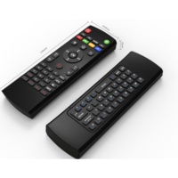 Télécommande universelle USB 2,4 GHz avec clavier QWERTY pour Android TV, télécommande avec clavier Bluetooth