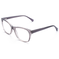 Elan Optical RD26078 – Monture de lunettes classique rectangulaire de qualité supérieure, monture complète en acétate pour femme, écologique