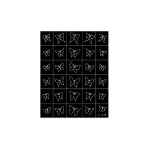 ZHI JIA Nouveauté Autocollants 5D Imperméables <span class=keywords><strong>Papillon</strong></span> et Nœud pour Ongles – Décorations Nail Art - Product Image 6