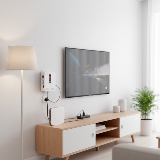 Vmaxpower's M-PSSW Series Household Wall-mounted Emergency LiFePO4 Battery 1 kWh Off-Grid Energy Storage Power Supply