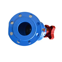 Vanne de régulation statique numérique SP45F-16Q, manuelle, OEM ODM, en fonte ductile, à brides, pour l'équilibrage de l'eau en trafic