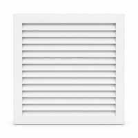 Grille d'aération en aluminium blanc pour retour d'air, grille de plafond HVAC