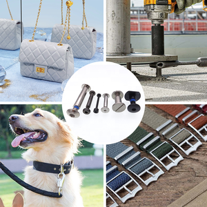 براغي شيكاغو نحاسية 4 مم 4.7 مم 5 مم 6 مم 10 مم 12 مم 15 مم 28 مم براغي شيكاغو برأس مسطح من قطعة واحدة - Product Image 6