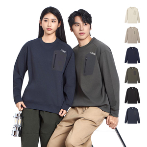 Áo thun bán buôn tùy chỉnh, chất liệu chống xù, kháng khuẩn, thoải mái, in thêu logo, phù hợp OEM ODM cho công việc và giải trí - Product Image 1