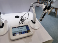 Lactex Bench Top layar sentuh 7 inci PH dan konduktivitas Meter portabel laboratorium pengukur konduktivitas Online Harga