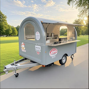 Carrito de Comida para Fiestas 2025, Camiones de Helados Móviles en Venta, Equipo para Camiones de Comida, Remolque de Catering - Product Image 6