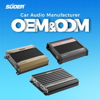 Amplificateur de puissance de voiture CP-3000.1d-J Suoer 3000W RMS monobloc gamme complète classe D 2000W puissance RMS avec croisements 12V 1 canal