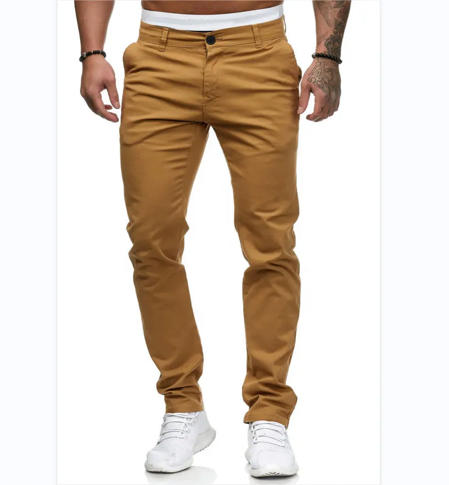 Plus Size Men's Jeans Casual Style Denim Pants Slim Solid Color Boyfriend Pantalones Skinny Men Jeans