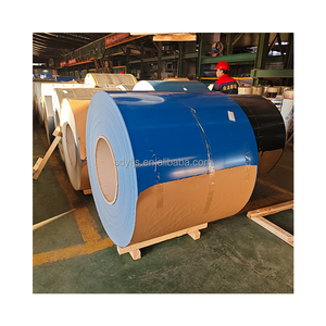 Bobina de Acero <span class=keywords><strong>PPGI</strong></span> de Dureza Media, Espesor de 0.14-1.0 mm, <span class=keywords><strong>RAL</strong></span> 1013, Lámina de Acero <span class=keywords><strong>PPGI</strong></span> para Techos de Edificios - Product Image 2