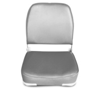 Chaise bateau de pêche pliante, siège pivotant amovible, en aluminium