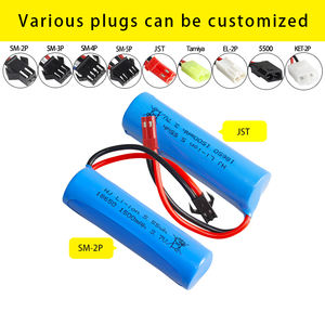 Baterai Li-ion <span class=keywords><strong>3</strong></span>.7V 1500mAh untuk Helikopter/Mobil/Kapal RC Mainan Bertenaga Baterai 18650 Li Ion - Product Image 3