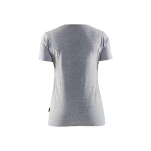 BLAKLADER-Camiseta mujer 343110439000M 3D Grey melange - EAN 7330509770924 CAMISETAS Y POLOS DE TRABAJO - Product Image 2